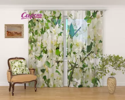 Шторы Сирень