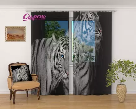 Шторы Сирень