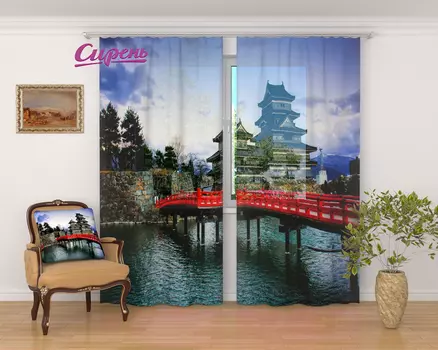 Шторы Сирень