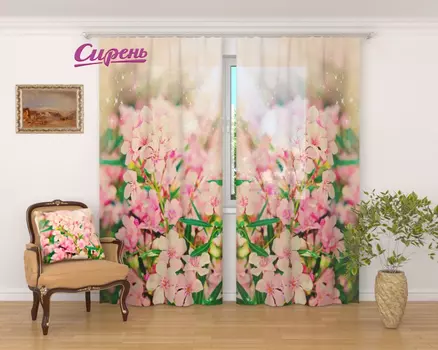 Шторы Сирень