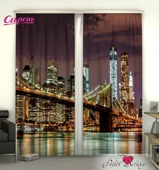 Шторы Сирень