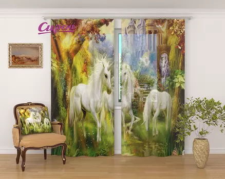 Шторы Сирень