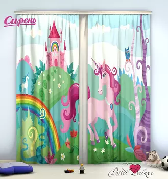 Шторы Сирень