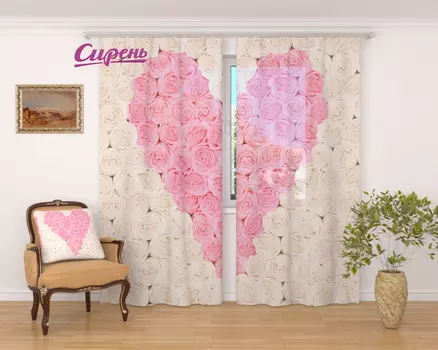Шторы Сирень