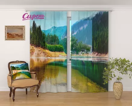 Шторы Сирень