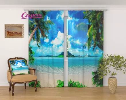 Шторы Сирень