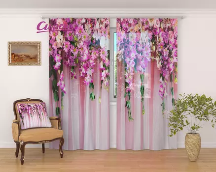 Шторы Сирень