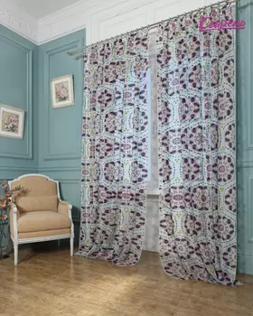 Шторы Сирень