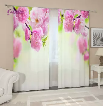Шторы Сирень
