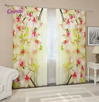 Шторы Сирень