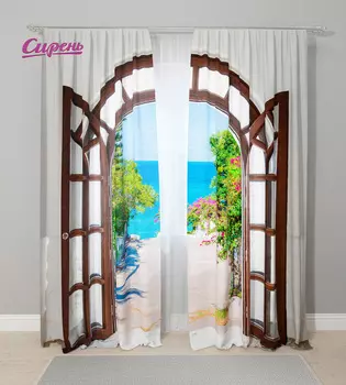 Шторы Сирень