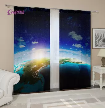 Шторы Сирень