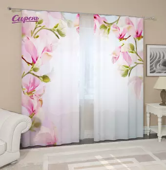 Шторы Сирень