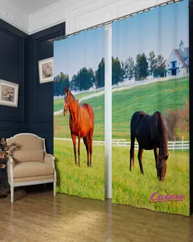 Шторы Сирень