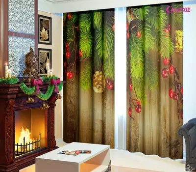 Шторы Сирень