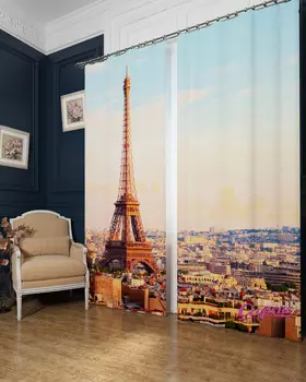 Шторы Сирень