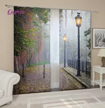 Шторы Сирень