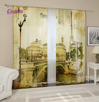 Шторы Сирень