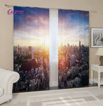 Шторы Сирень