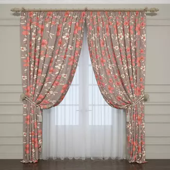 Шторы Сирень