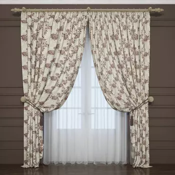 Шторы Сирень