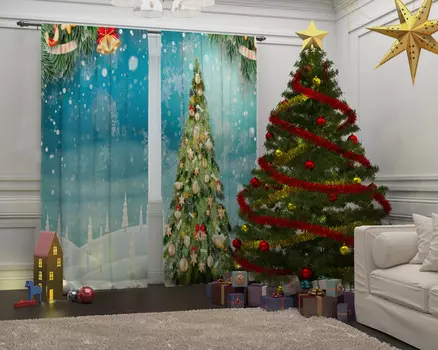 Шторы Сирень