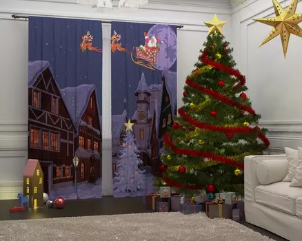 Шторы Сирень