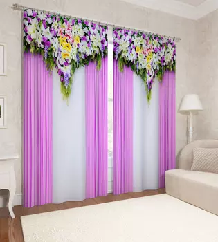 Шторы Сирень