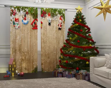 Шторы Сирень