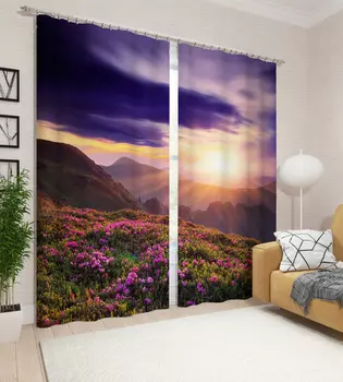 Шторы Сирень