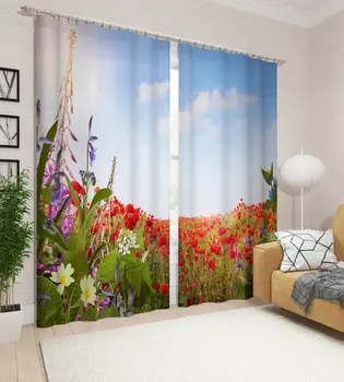 Шторы Сирень