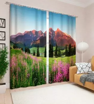 Шторы Сирень