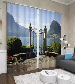 Шторы Сирень