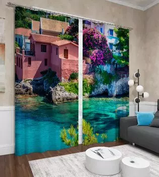 Шторы Сирень