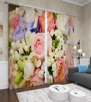 Шторы Сирень