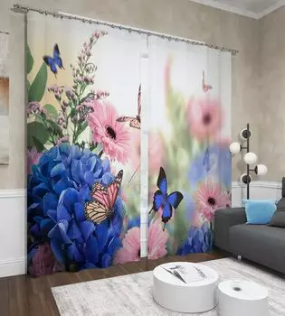 Шторы Сирень