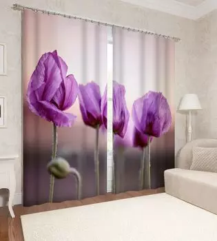 Шторы Сирень