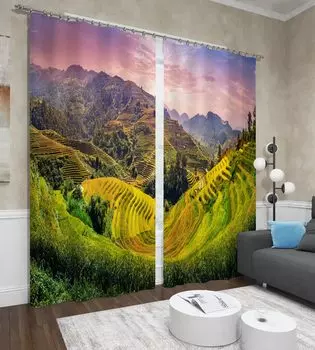 Шторы Сирень