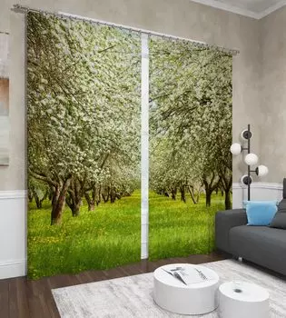 Шторы Сирень