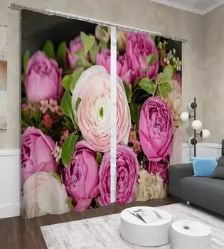 Шторы Сирень