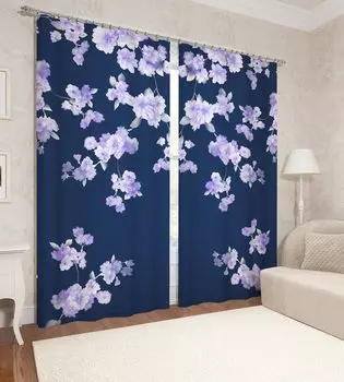 Шторы Сирень