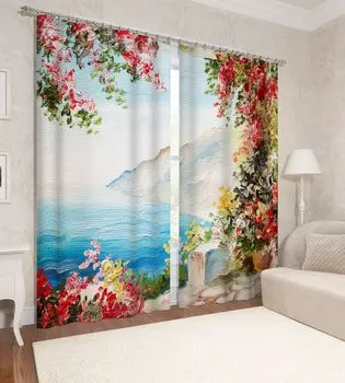 Шторы Сирень