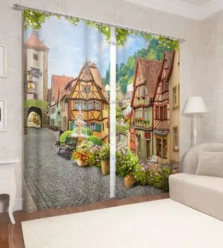 Шторы Сирень