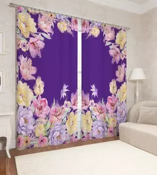 Шторы Сирень