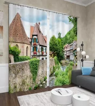 Шторы Сирень