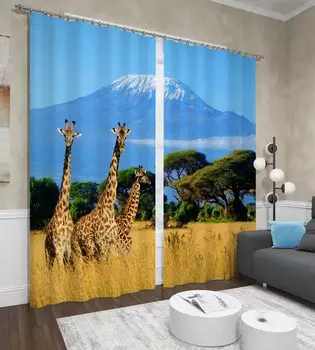 Шторы Сирень