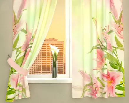 Шторы Сирень