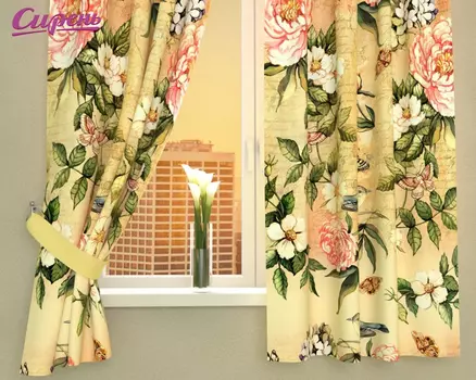 Шторы Сирень