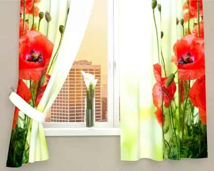 Шторы Сирень