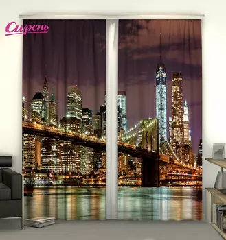 Шторы Сирень